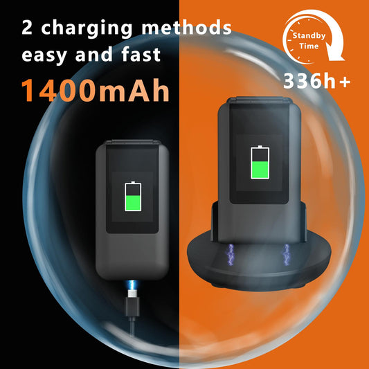 Simple Senior Unlocked Flip Phone