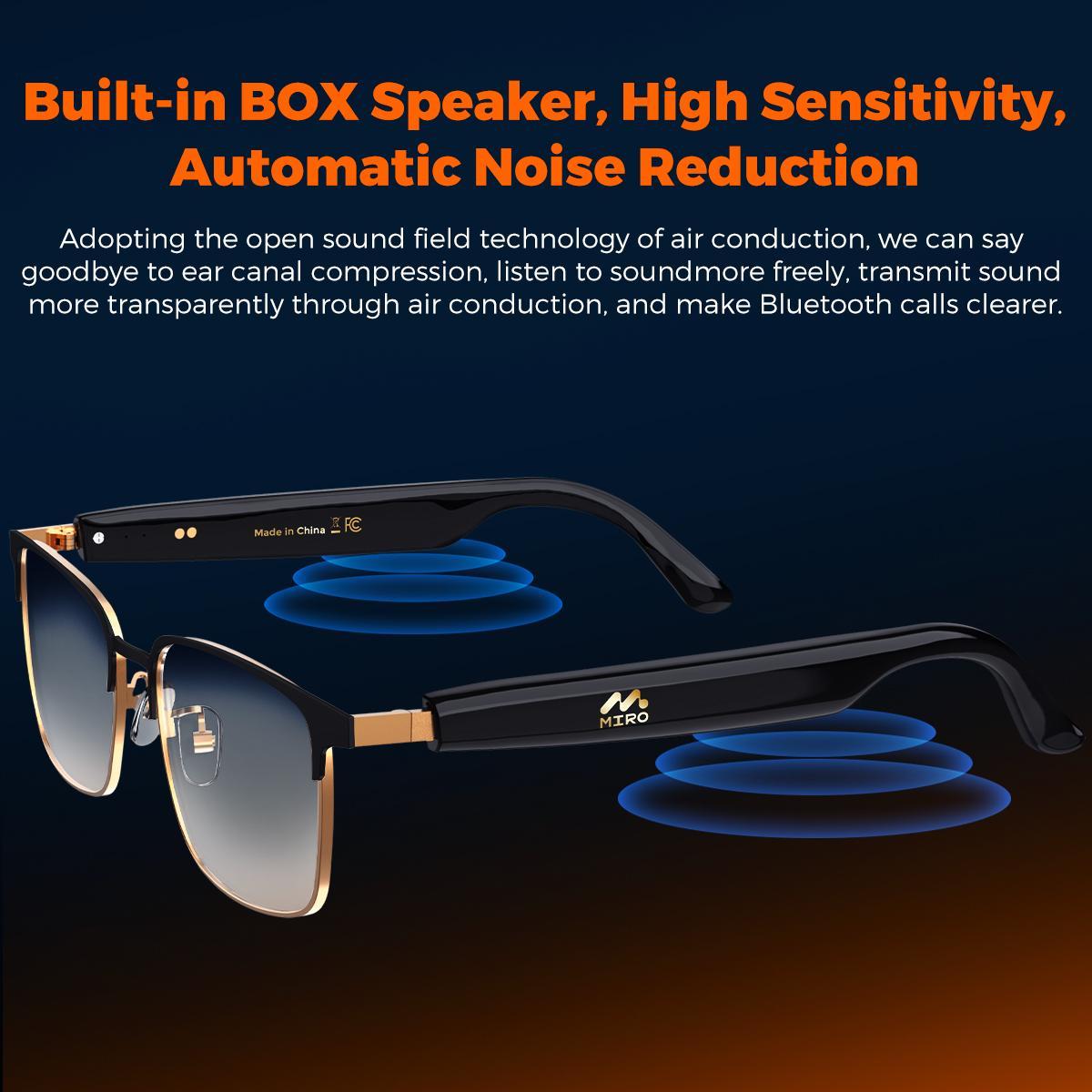 MIRO W5 Smart AI Translation Glasses w/ over 100 AI Agents