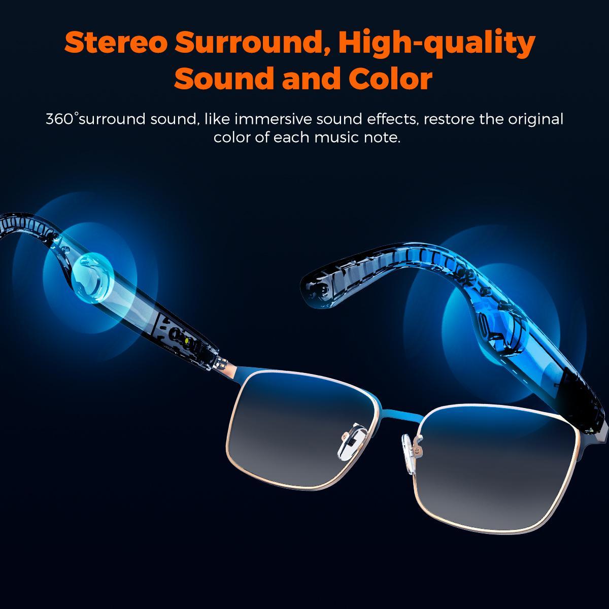 MIRO W5 Smart AI Translation Glasses w/ over 100 AI Agents