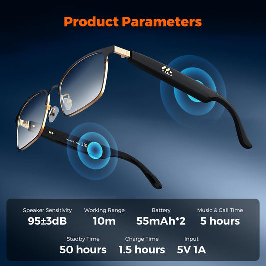 MIRO W5 Smart AI Translation Glasses w/ over 100 AI Agents