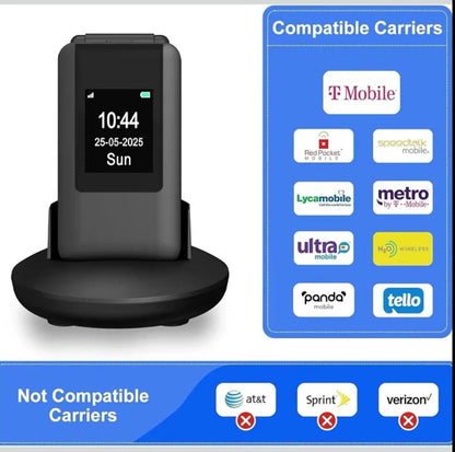 Simple Senior Unlocked Flip Phone