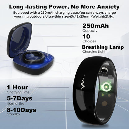 Miro R1E ECG Blood Glucose AI Smart Ring